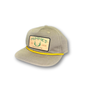 Mumme’s 5-Panel Flat Bill Cap – Yellow Rope Edition